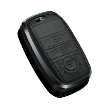 Imagem de Capa De Chave Inteligente Para Carro KIA Em Liga De Couro Para Rio, Sp