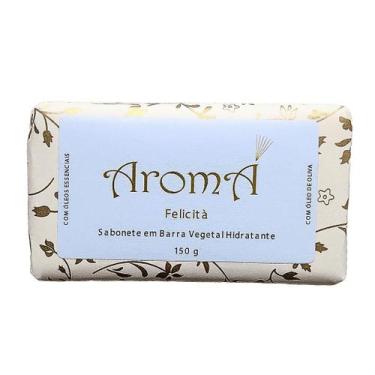 Imagem de Sabonete em Barra Vegetal Hidratante Felicità 150g Aromá