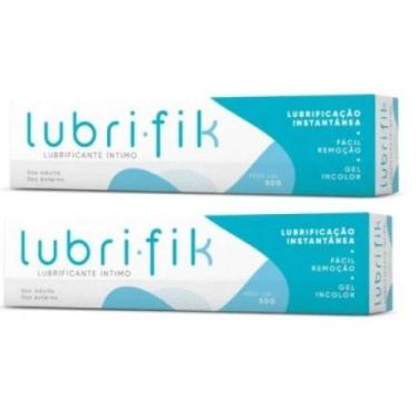 Imagem de Gel Lubrificante Íntimo Neutro 50g Cimed à Base de Água Kit 2 Unidades