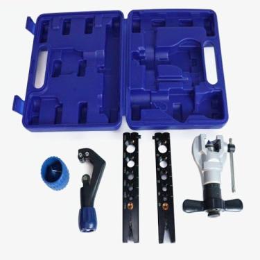 Imagem de Kit Flangeador Excêntrico Pro Gallant com Catraca, Cortador 1/4 A 3/4 E 6 A 19mm - Glt809a