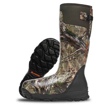 Imagem de LaCrosse Alphaburly Pro Botas de caça masculinas com isolamento térmico de 45,7 cm com borracha impermeável, Thinsulate 1600G e palmilha de EVA, First Lite Cipher, Mossy Oak Country DNA, 42