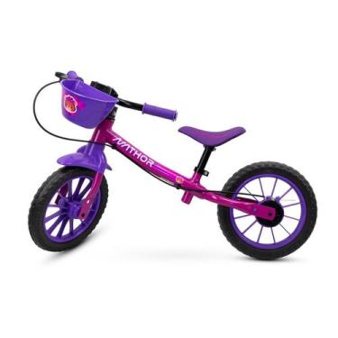 Imagem de Bicicleta Infantil Balance 3 anos Rosa Nathor Equilíbrio sem pedal men
