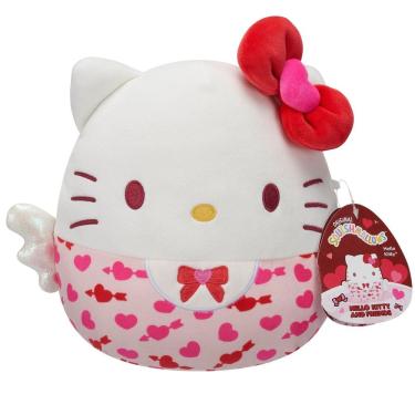 Imagem de Pelúcia Squishmallows Hello Kitty Dia Dos Namorados Sunny