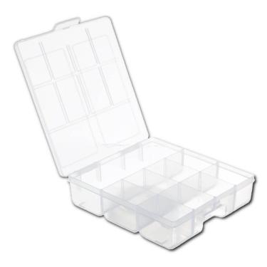 Imagem de Caixa Organizadora Multiuso 16,7x19,5x4,5cm - 118 - São Bernardo Caixa Org.mult Uso 16,6x19,5x4,7 Rf.118