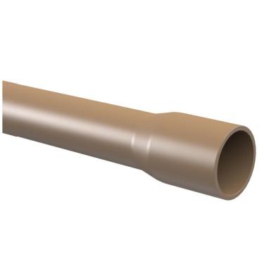 Imagem de Tubo Pvc Para água Fria Soldável Marrom 3-4"" 25mm 6 Metros - 10.12.025.0 - Tigre Tubo Soldavel 25mmx6m Marrom