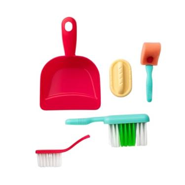 Imagem de Kit de Limpeza Infantil, 5 Peças, Acessórios para Brincadeiras