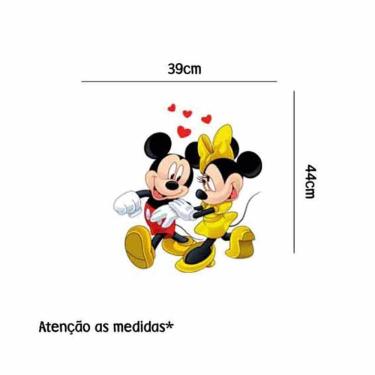 Imagem de Adesivo De Geladeira Mickey E Minnie