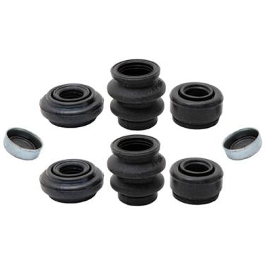 Imagem de ACDelco Kit de buchas de borracha profissional 18K1399 de freio a disco dianteiro com vedações e tampas