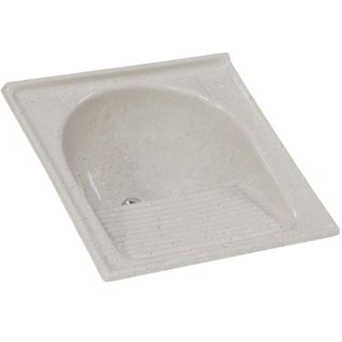 Imagem de Tanque Granitado Sintético Simples N°1 Com 60x60cm Travertino - 500314 - A.j.rorato