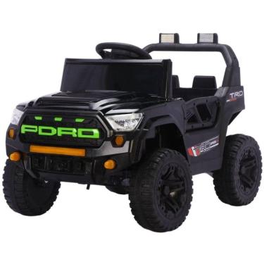 Imagem de Carro Elétrico Infantil Jipe Trail Boss 12V Branco BANG TOYS