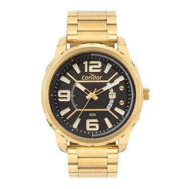 Imagem de Relógio Condor Masculino Speed Dourado - Co2115nbt-4p