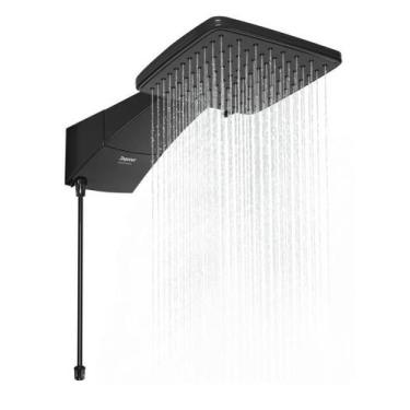 Imagem de Ducha Quadratta Zagonel Preto Eletronica 7700w 220v