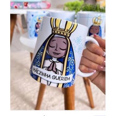 Imagem de Caneca Mãezinha Querida - Malu Perso, U