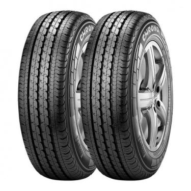 Imagem de Kit 2 Pneus Pirelli Aro 16C 225/75R16C Chrono 118R