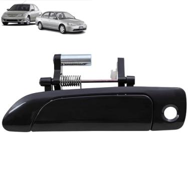 Imagem de Maçaneta Externa Puxador Porta Dianteira Esquerda Motorista Civic 2001 2002 2003 2004 2005 2006