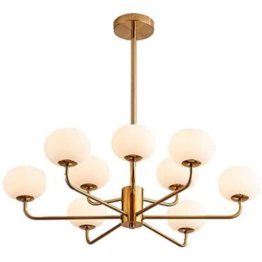 Imagem de Lustre de metal moderno Lustre rústico de meados do século Luminária de teto compatível com luminária Luminária pendente Compatível com cozinha Sala de jantar-A 9