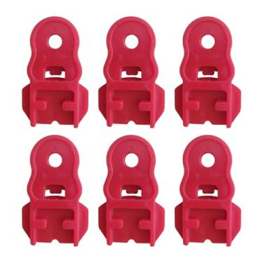 Imagem de SiaBiced 6x Abridor de latas manual para bebidas, à prova de vazamentos, ferramenta abridora de anel superior, Vermelho