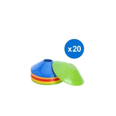 Imagem de Conjunto de cones de lentilha para treinamento físico, 20 unidades exe