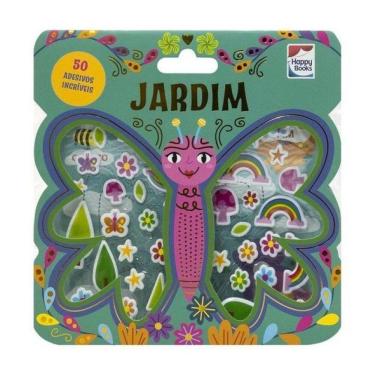 Imagem de Livro Com Adesivos Fofinhos: Jardim