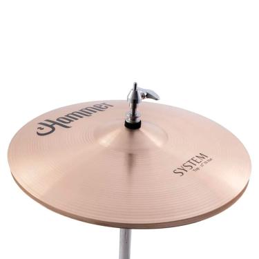 Imagem de PRATO LIVERPOOL HIHAT 15" HAMMER SYSTEM LIGA B20 11894