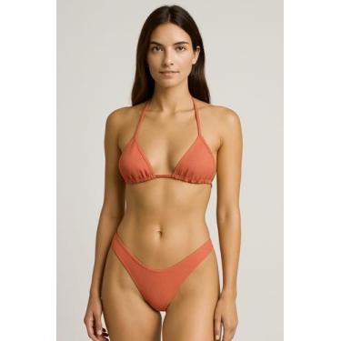 Imagem de Biquíni Cortininha Asa Delta Marquinha Verão P ao GG - TRIBO MODA, Pês