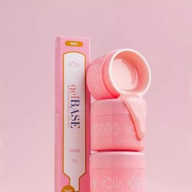 Imagem de Gel volia sachê refil 14g - VÒLIA, GEL BASE PINK