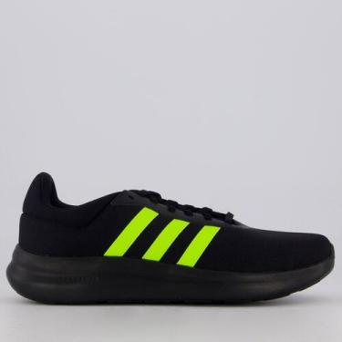Imagem de Tênis Adidas Lite Racer 4.0 Preto e Verde, 41