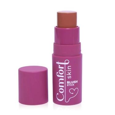 Imagem de Blush stick linha comfort em bastão cor peach mahav