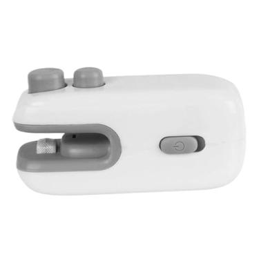 Imagem de Bothyi Mini Selador de Sacos, Selador a Vácuo, Portátil, Recarregável, Máquina de Selagem para Armazenamento de Alimentos, Batatas Fritas, Cozinha Doméstica, Branco, 200 Mah
