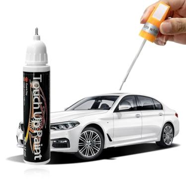 Imagem de MTRPS Caneta de retoque para carros, caneta de retoque de secagem rápida 2 em 1, removedor automático de arranhões, 0,40 ml de tinta precisa de cores, solução rápida e fácil para reparar arranhões