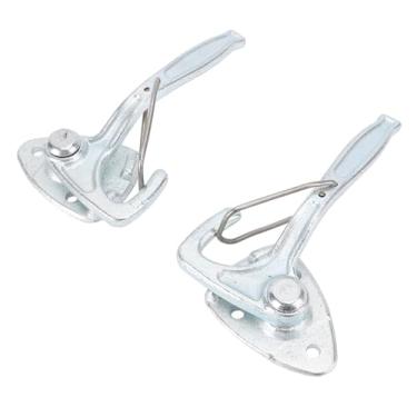 Imagem de Yctze Alça de Trava de Porta de Trailer Resistente, Ferrolho de Porta de Reboque de Carga, Barra de Bloqueio de Câmera, Cadeado de Rampa, Alça de Barra de Corrida para Trailer, Carro