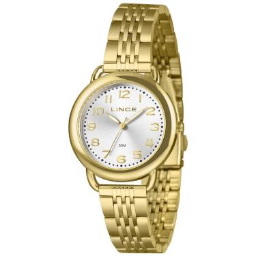 Imagem de Relógio Lince Feminino Ref: Lrgm028L36 S2Kx Casual Dourado