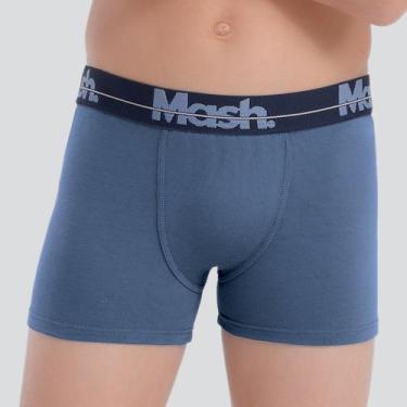 Imagem de Cueca infantil boxer algodão - MASH