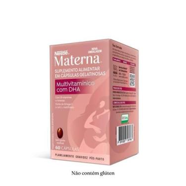 Imagem de Suplemento adulto Materna Multivitamínico com DHA 60 unidades