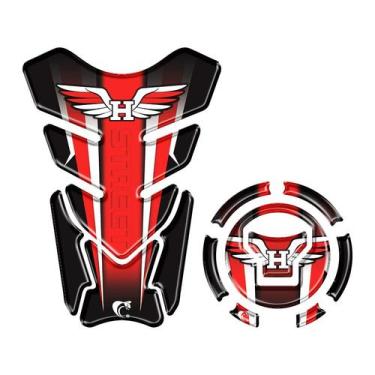 Imagem de Kit Protetor Tanque Adesivo Moto Honda CG ano Acima 2018 - Teu Adesivo