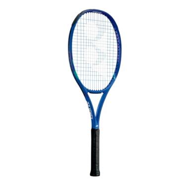 Imagem de YONEX EZONE ACE Raquete de tênis azul explosão - Raquete de grafite pré-amarrada leve para iniciantes e jogadores recreativos, aderência: 3