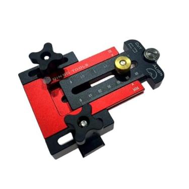 Imagem de Guia de gabarito de serra de mesa de rolamento de rolo unidirecional de segurança Thin Rip Jigs para cortes repetitivos de tiras estreitas, ranhura em T de 1/10.2 cm x 3/20.3 cm, serra de fita e mesa