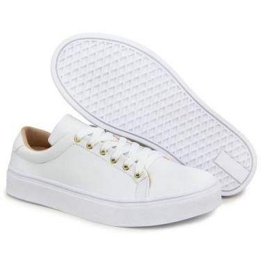 Imagem de Tenis Feminino Social Sapatenis Casual Dia Dia Varias cores Confortave