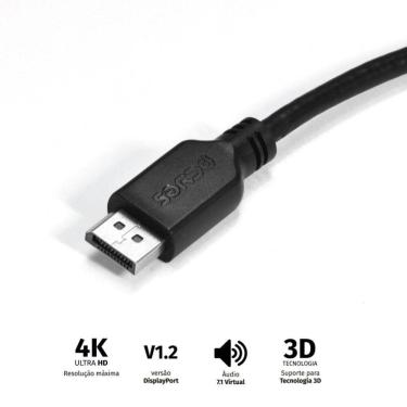 Imagem de Cabo Mini Displayport Macho 2m Pmddpm-2