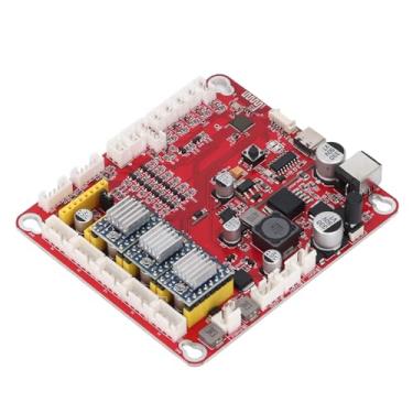 Imagem de Eujgoov Controlador de Placa de Controle de Máquina de Gravação, Acessório de Controle de Placa Principal de 3 Eixos Com Conexão Estável, de Eixo Versátil, Design Modular, 12V-36V 0A-8A