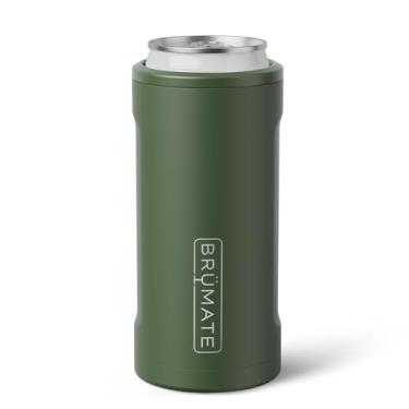 Imagem de BrüMate Hopsulator Juggernaut pode refrigerar latas com isolamento térmico para latas de 680 g / 740 ml | Suporte para bebidas de aço inoxidável isolado para cerveja, chá e bebidas energéticas (verde