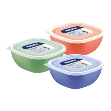 Imagem de Pote Tramontina Mixcolor Em Polipropileno Com Tampa Transparente 2 L