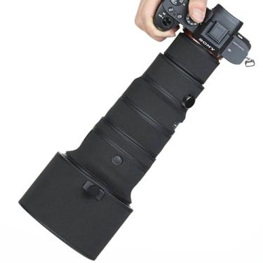 Imagem de CHASING BIRDS Revestimento impermeável de camuflagem de lente para Sigma 500 mm F5.6 DG DN OS capa protetora de lente à prova de chuva versão IV (preto clássico, montagem em L)