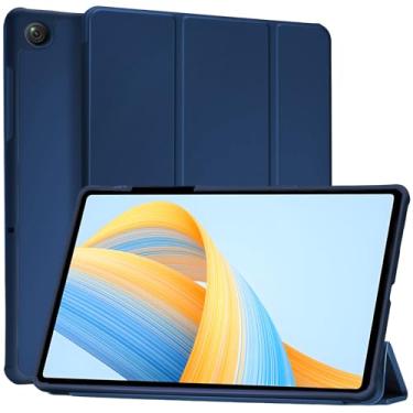 Imagem de XiflLife Capa para Samsung Galaxy Tab A9+/A9 Plus 28 cm 2023 SM-X210/ X216/ X218, capa protetora para tablet à prova de choque com três dobras, ângulo duplo, leve, capa de TPU macio, despertar