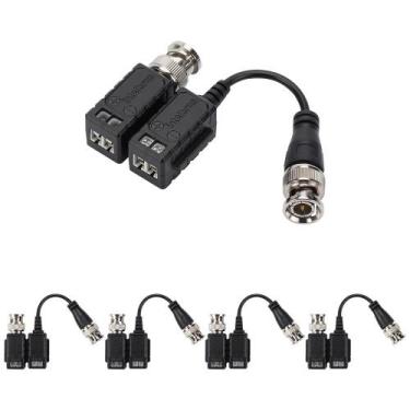 Imagem de Kit 5 Baluns Passivo Multi HD Para Câmeras 4K Ultra HD VB 500 P Intelb