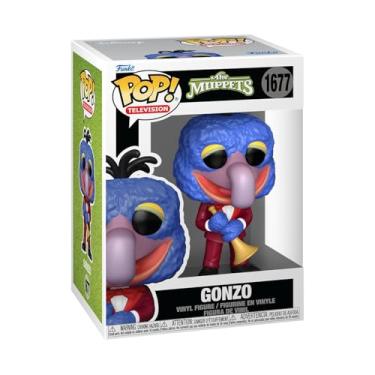 Imagem de Funko Pop! TV: Os Muppets - Gonzo - Boneco de vinil colecionável - Ideia de presente - Mercadoria oficial - Brinquedos para crianças e adultos - Figura modelo para colecionadores e exibição
