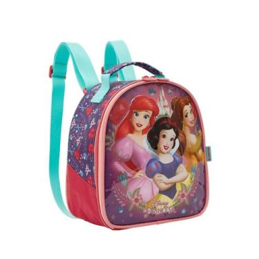 Imagem de Lancheira Infantil Escolar Princesas Disney Bolsa Térmica - Xeryus