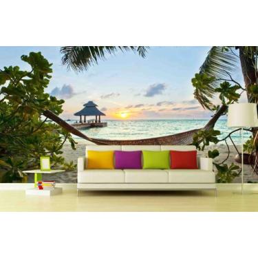 Imagem de Papel de Parede Painel Fotográfico Praia n33 2,00X3,00 - Voce Decorand