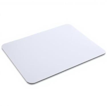 Imagem de Mouse pad tapete patra mouse com base de borracha antiderrapante para laptop e computador, pequeno mouse pad para jogadores, escritório e casa, diversas cores (Branco)