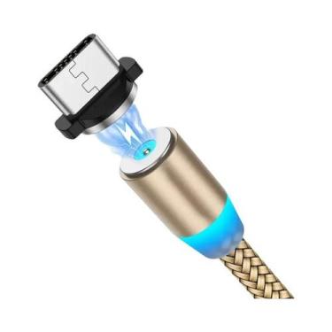 Imagem de Cabo USB Magnético LED De Carregamento Rápido 2.4A Para iPhone 14 13 X